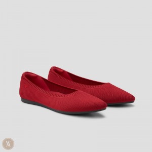 Balerinky Vivaia Aria 5° Červené | DSFM4610