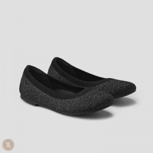 Balerinky Vivaia Claire Metal Čierne | QCDD7510
