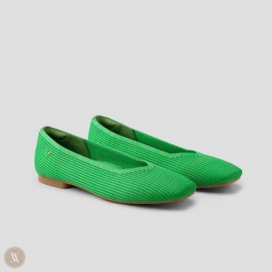 Balerinky Vivaia Margot 2.0 Zelene | MYSR3143