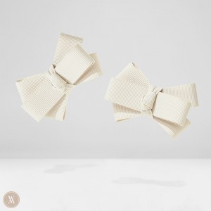 DIY Charms Vivaia Removable Bows-Dora Biele Krém | WPBD6289