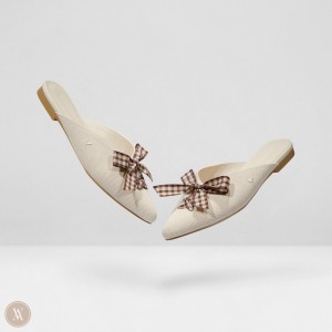 Mules Vivaia Molly Krém Biele | BSDM8770