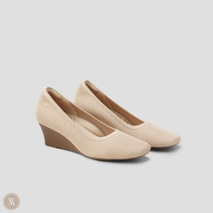 Podpätky Vivaia Margot Wedge Pro Almond | SMMV0829