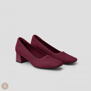 Podpätky Vivaia Melody Bordove | TDKB6100