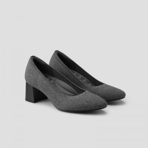 Podpätky Vivaia Tamia Block Heel Siva | WBKZ6375