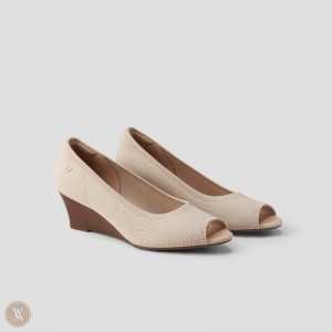 Podpätky Vivaia Tamia Peerp Toe Almond | LETO2818