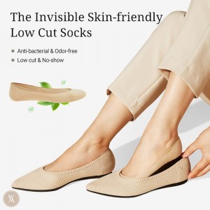 Ponozky Vivaia 4-Pair Pack Polstrované Low Cut Padded Low Cut Socks - Almond | ZJFP2510
