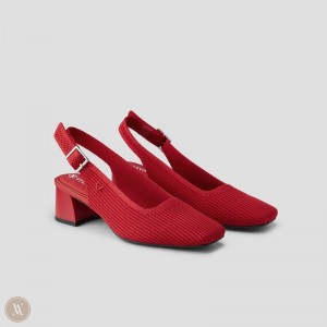 Sandále Vivaia Melody Slingback Červené | MLMM1765
