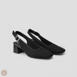 Sandále Vivaia Melody Slingback Čierne | ICGH4624